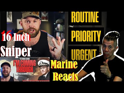 Battle Ship Gunslinger!! Marine reacts to - "Olympic Sniper Turned Battleship Commander"