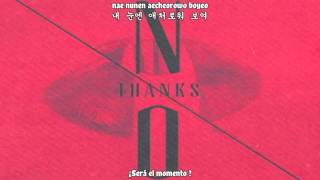 eSNa – No Thanks (Sub. español - Hangul - Rom)
