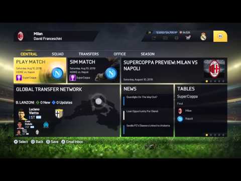FIFA 15 - My amazing AC Milan career mode 2019/2020