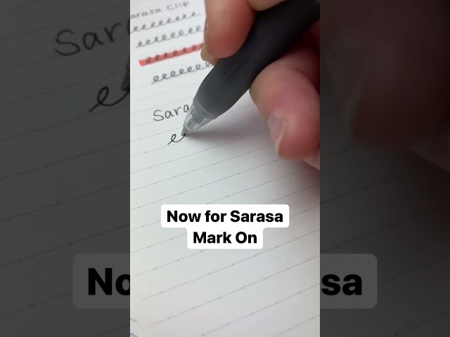 Vídeo relacionado con 5 pi?ces P-JJ15-BK5 Zebra Sarasa gel bille clip stylo noir 0,5 (japon importation)