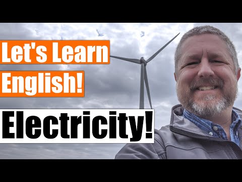 An English Lesson about Electricity! Learn English Vocabulary about Electricity!