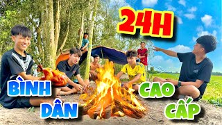 Anh Ba Phai | Thử Thách 24H Cắm Trại Bình Dân - Cao Cấp Mùa Nước Lũ Cực Vui