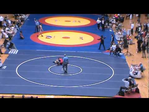US OPEN FS Final 60kg - Reece Humphrey vs. Shawn Bunch CONTROVERSY.mpg