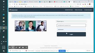 How to set up a student deltamath account