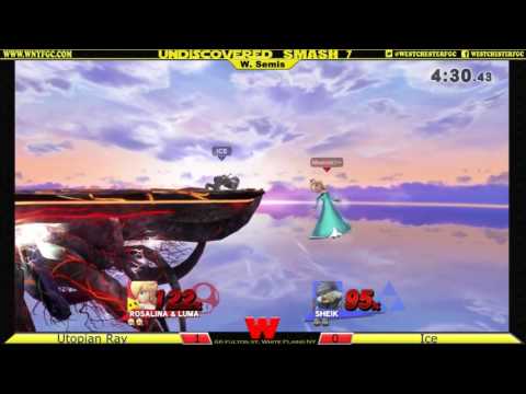 Undiscovered Smash 7 - [W. Semis] Utopian Ray (Rosalina) vs Ice (Sheik)