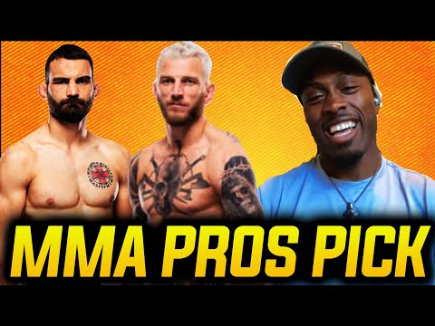 MMA Pros Pick ✅ Dan Hooker vs. Benoit Saint-Denis 👊UFC 325