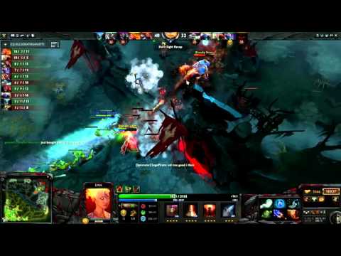 NADOTA ELITE LEAGUE NEL FEBRUARY 2015  USH Lina - video pro gameplay in dota 2