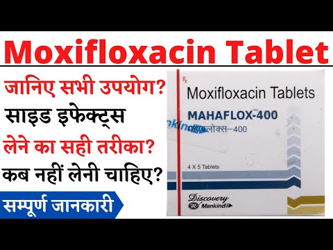 Moxifloxacin hydrochloride 400mg tablet