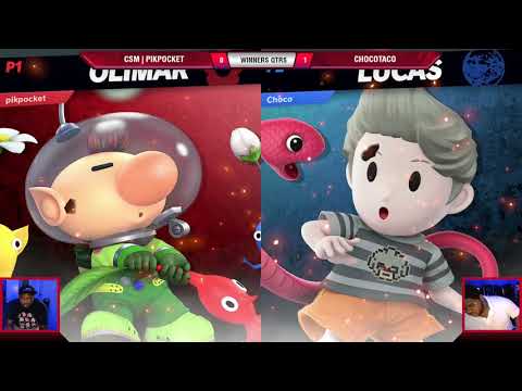 VS Weekly 9/5/19 - Winners Qtrs - CSM | PikPocket (Olimar) vs ChocoTaco (Lucas) - SSBU