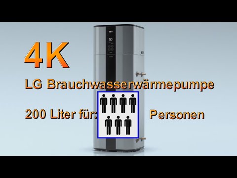 Brauchwasserwärmepumpe Erfahrung, Warmwasser für 7 Personen, Energieeffizienz und COP-Wert. Teil 2/2