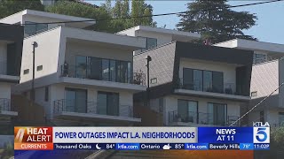Power outages hit L.A. neighborhoods amid scorching heat wave