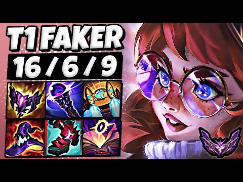 T1 Faker Aurora vs Jayce [ MID ] Korea Master Patch 26.2