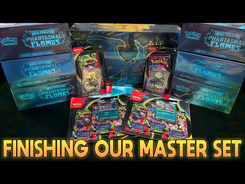 Opening 6 Phantasmal Flames Elite Trainer Boxes & The Ultimate Premium Collection | MASTER SET!!!