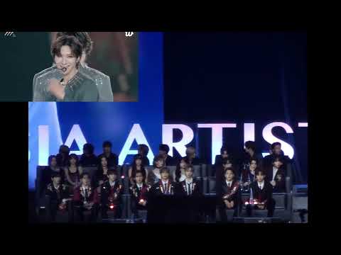 IDOLS REACTION TO WAYV(FREQUENCY+GIVE ME THAT LOVE) AT AAA 2024 (&TEAM, NCT WISH, WHIB, LESSERAFIM)