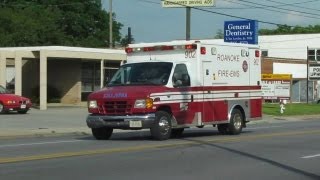 preview picture of video 'Roanoke City Reserve Medic 902 Responding'