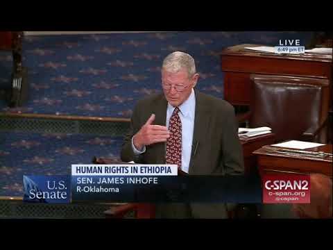 Remarks by Senator Inhofe about the Strategic Relationships between Ethiopia and the United States