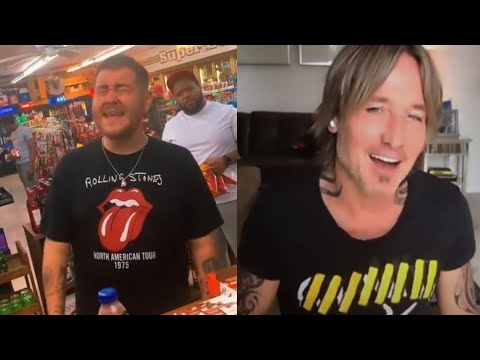 Shopper Sings Keith Urban Song And SHOCKS The Entire Store