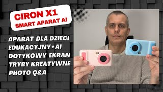 Ciron X1 - Inteligentny Aparat AI dla Dzieci | Test i Funkcje Edukacyjne