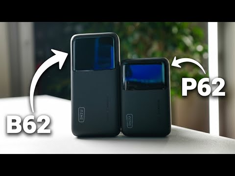 INIU B62 vs INIU P62 Powerbank Test - 65W, 20000mAh: Kompakt oder mit Ständer?