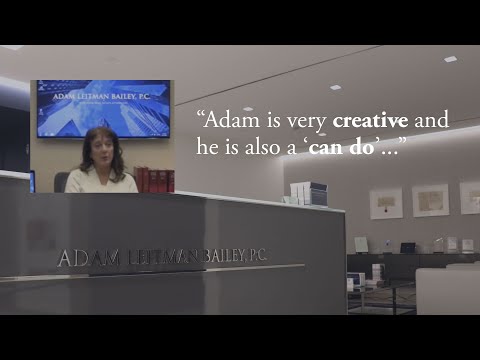 “Adam is very creative and he is also a ‘can do’.” testimonial video thumbnail