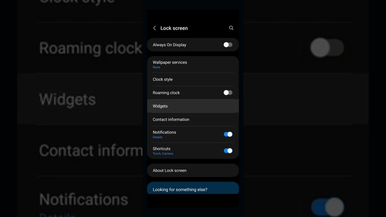 How To Enable Lock Screen Widgets in Samsung One UI