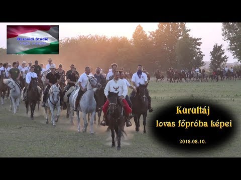 KURULTÁJ - 2018, A LOVAS FŐPRÓBA KÉPEI