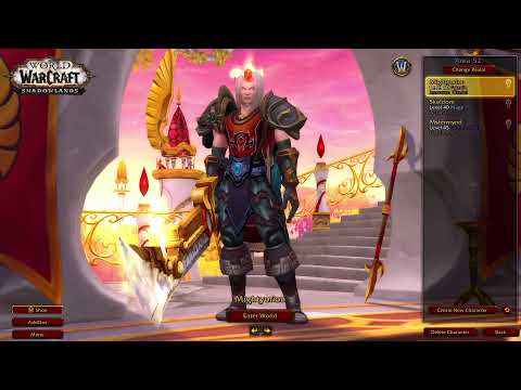 Leveling Ret Paladin - Shadowlands!