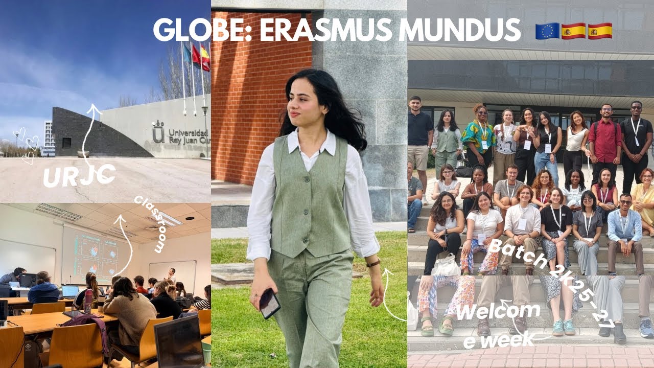 Erasmus Mundus GLOBE Welcome Week | Student Life in Europe🇪🇸🇪🇺