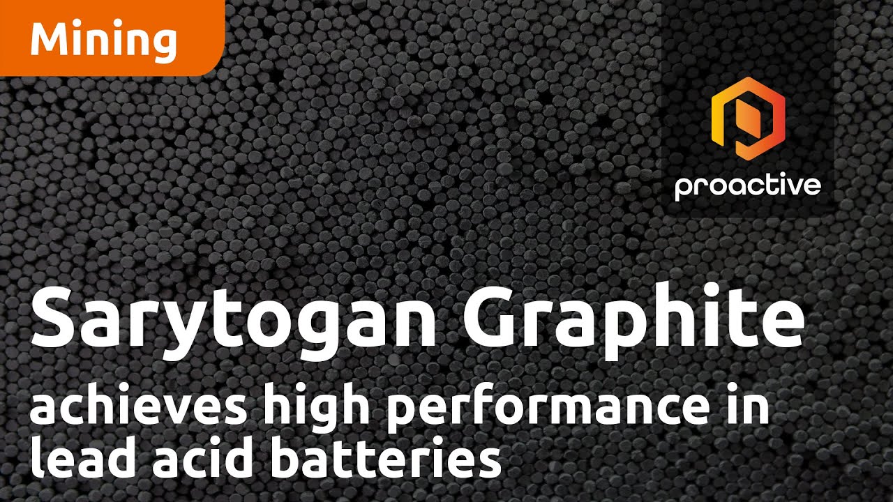 Sarytogan Graphite product achieves high performance in lead acid batteries