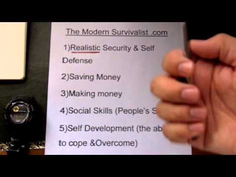 5 most underrated Survival Skills for Survivalists & Preppers Part 2 of 2