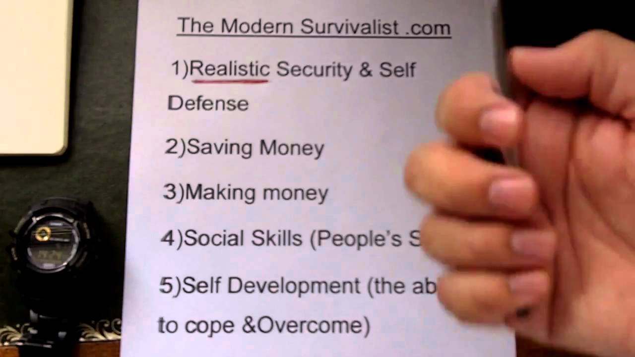5 most underrated Survival Skills for Survivalists & Preppers Part 2 of 2