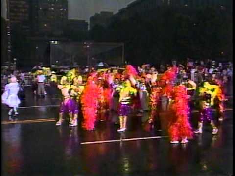1993 Summer Mummers Merry Makers and Italian American String Band Pouring Rain