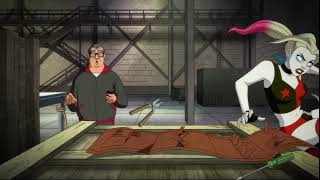 Harley Quinn 5x08 HD Lena talks to brainiac Max