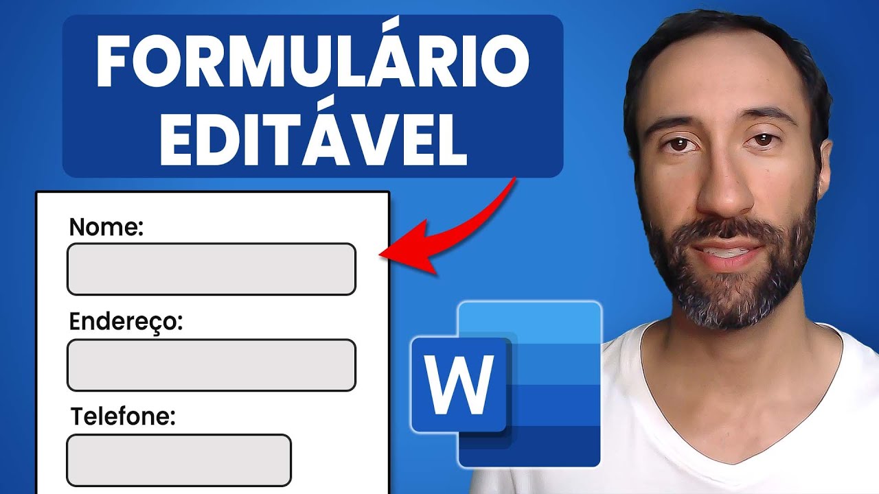 Como Criar um Formulário Editável no Word