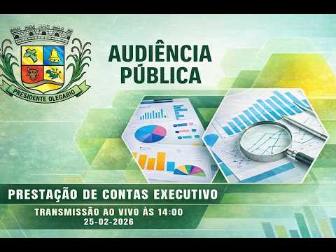 74ª Audiência Pública da Prefeitura Municipal de Presidente Olegário-MG