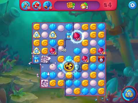 Fishdom Hard level 6846 no boosters フィッシュダム ハード [Friend's]