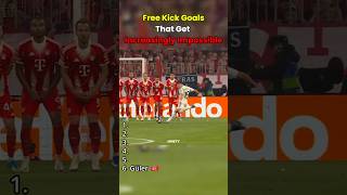 Free Kick Goals That Get Increasingly Impossible