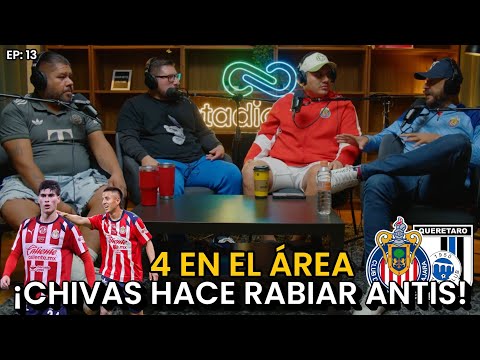 ¡CHIVAS ESTÁ IMPARABLE! *LA PRENSA LLORA por CHIVAS* 4 En El Área | EP. 13
