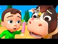 Boo Boo Animals Song (Farm Version) - Lalafun Nursery Rhymes & Kids Songs
