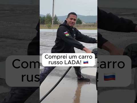 Comprei um carro russo LADA! 🇷🇺