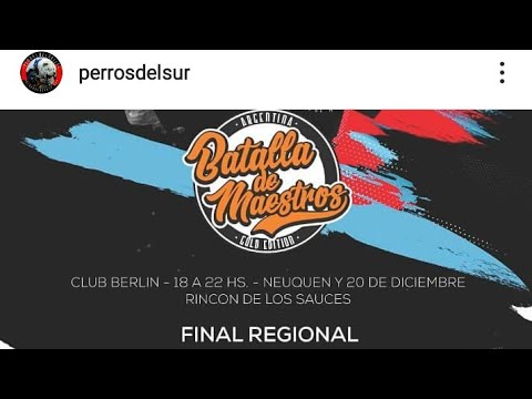 #CARIM VS #PINGUI -SEMI- #BDMNEUQUEN 2019