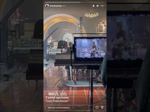 Thumbnail for RARE FOOTAGE of LAST TRAIN HOME VIDEO CLIP SHOOTING WITH JOHN MAYER by John Mayer