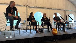 Nancy Stephens, Sandy Johnson and Will Sandin Halloween 1978 panel at CT HorrorFest 8/22/2026 (2).