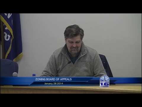 Zoning Board of Appeals Meeting 01/28/2014