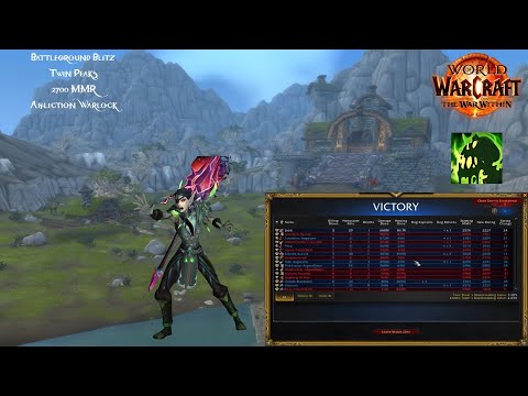 🔥 2700 MMR Battleground Blitz | Affliction Warlock - 11.2.0 - The War Within Season 3🔥