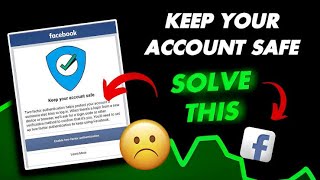 Keep Your Account Safe Problem 2024 | fix enable two factor authentication Facebook problem