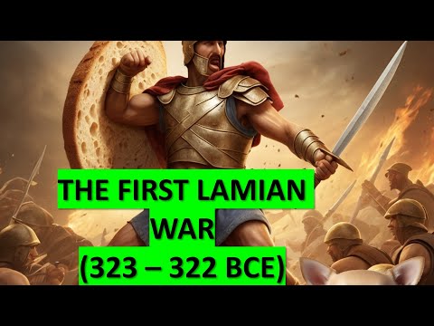The First Lamian War form 323 to 322 BCE