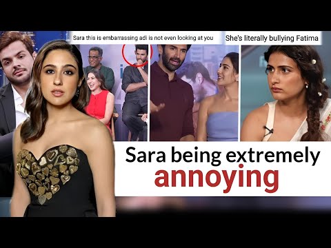 Aditya BEING IRRITATED by SARA ALI KHAN | Sara Being RUDE to Fatima| ASHISH EXPOSED sara's REALITY?