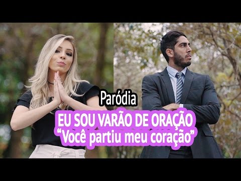 Paródia Você partiu meu coração - DESCONFINADOS (Eu sou varão de oração - Clipe Não Oficial)