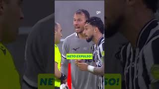 EXPULSO GOLEIRO NETO! | BAHIA X BOTAFOGO | #shorts | ge.globo
